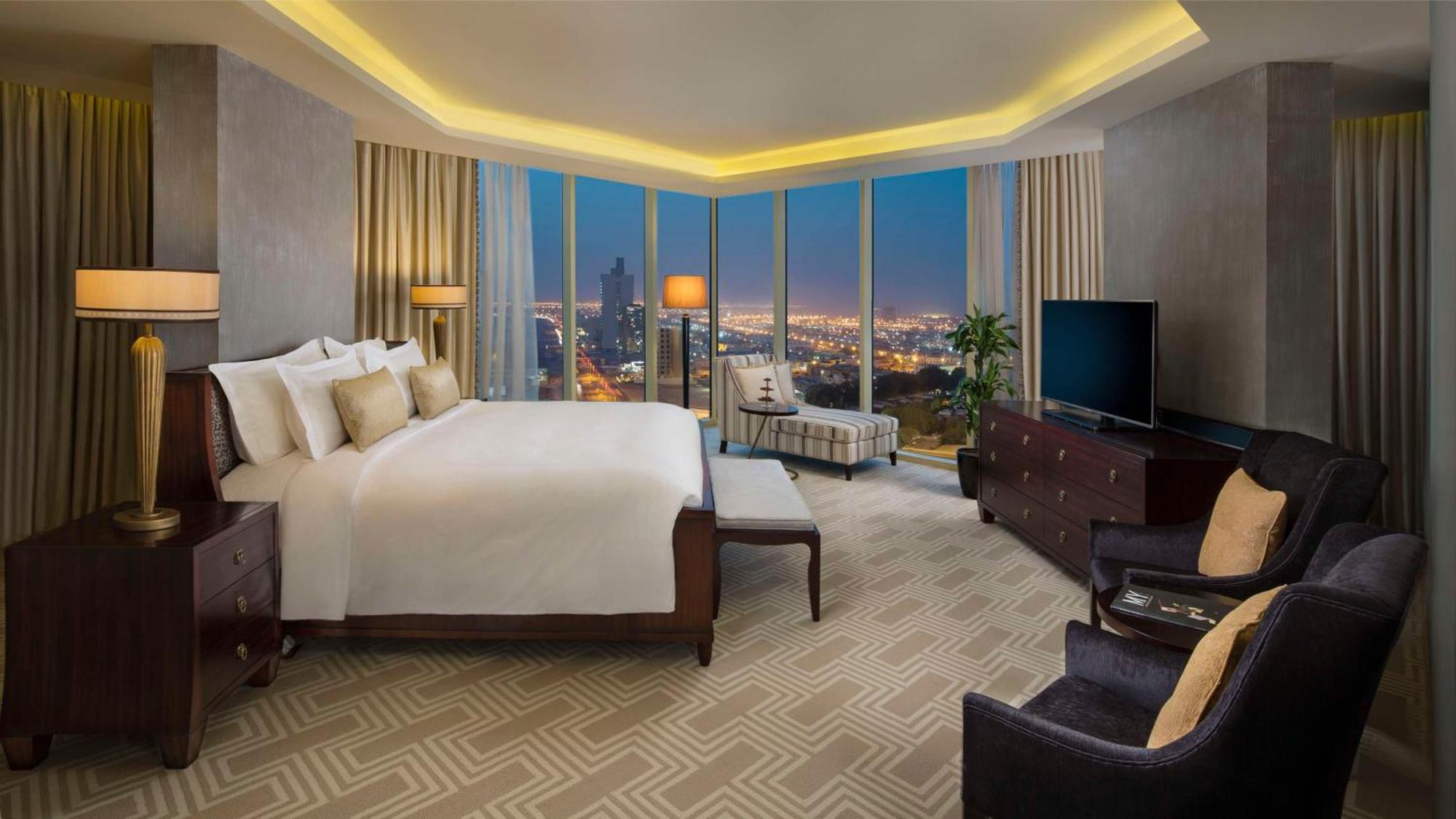 Kempinski Al Othman Hotel Al Khobar Exterior foto A bedroom at the hotel